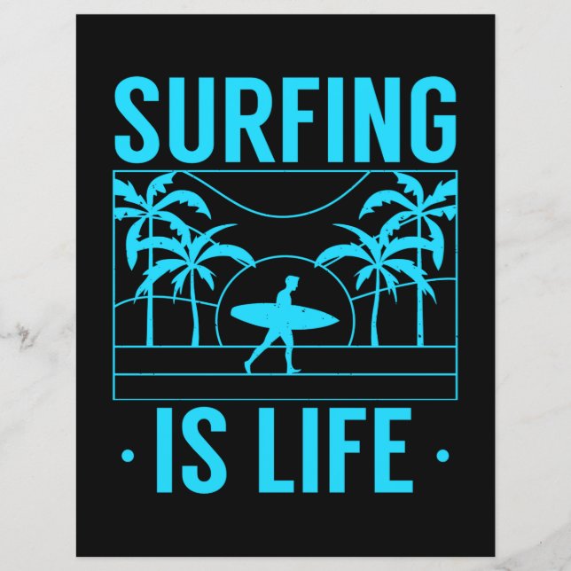Surfning är liv (Framsida)
