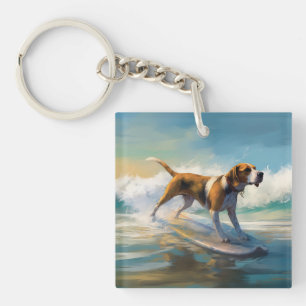 Surfning av amerikanska motorligh Foxhound Beach