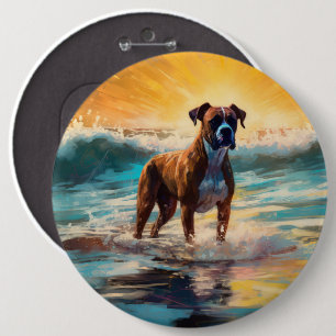 Surfning av boxerbåge knapp