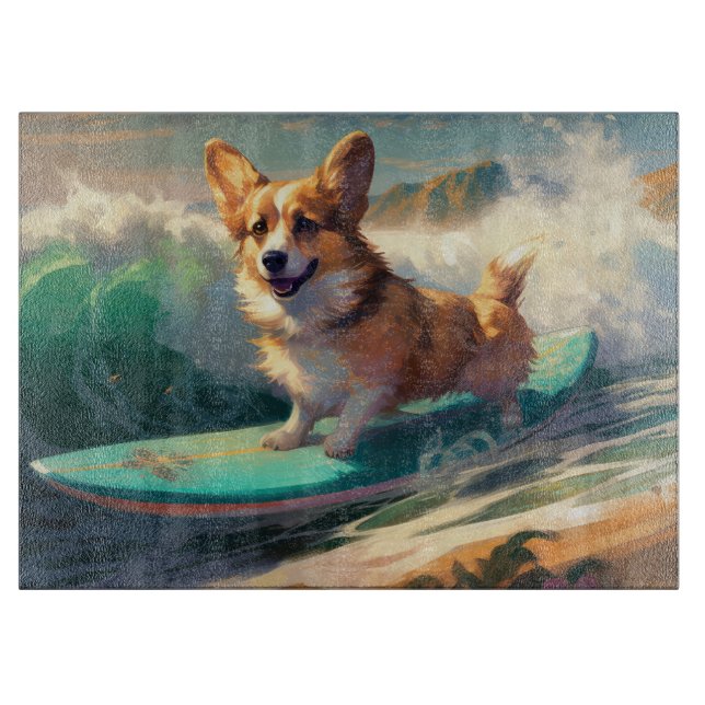 Surfning av Corgi Beach-färg (Framsidan)