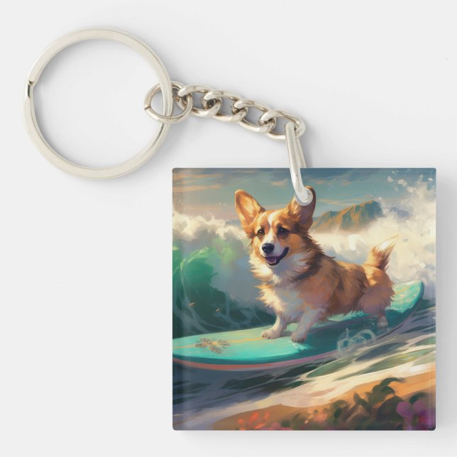 Surfning av Corgi Beach-färg (Framsidan)