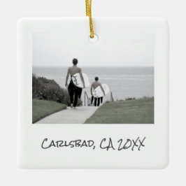 Surfning av facation Photo Location Year Surfning  Julgransprydnad Keramik