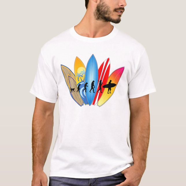 Surfning av händelsereservning t shirt (Framsida)