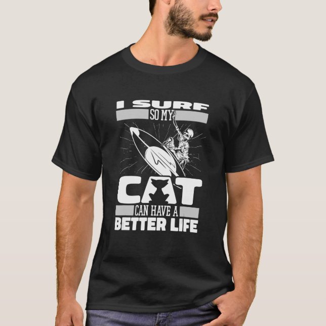 Surfning av surfboard Surfrider Surfing Surfing Su T Shirt (Framsida)