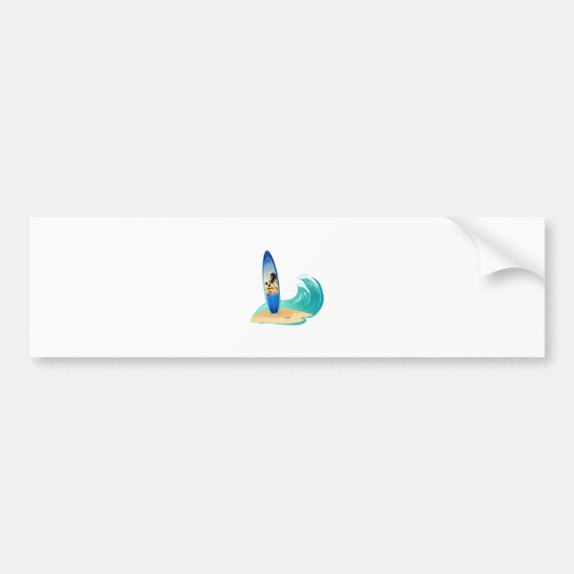 Surfning Bildekal (Framsidan)