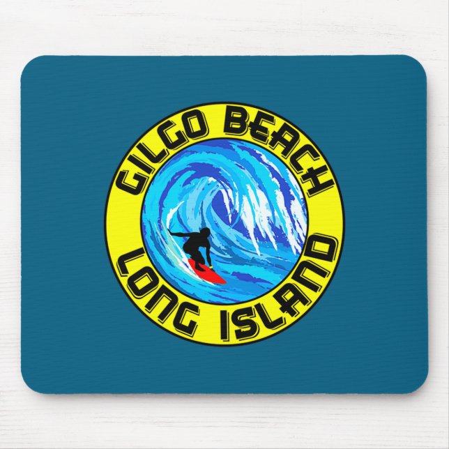 Surfning Gilgo Beach Long Island New York Surf Sur Musmatta (Framsidan)
