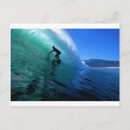 Surfning i grönten South Afrika Parise Vykort