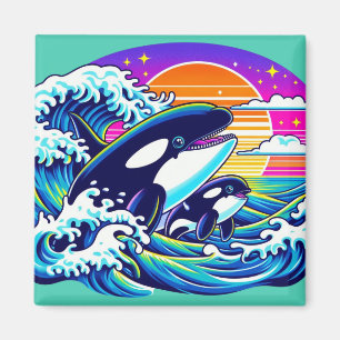 Surfning i Vågar Magnet