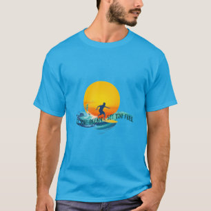 Surfning : Låt havet frigöra dig T Shirt