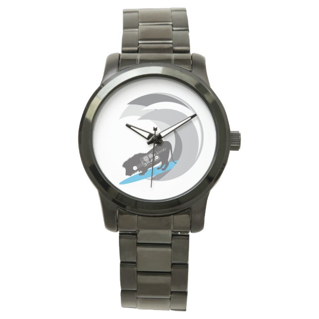 Surfning Lejon White Watch Armbandsur (Framsida)