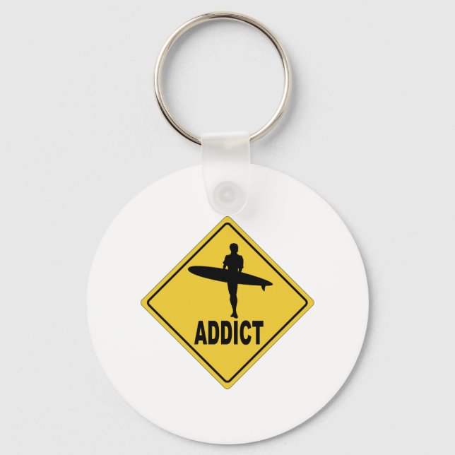 Surfning Nyckelring (Framsida)