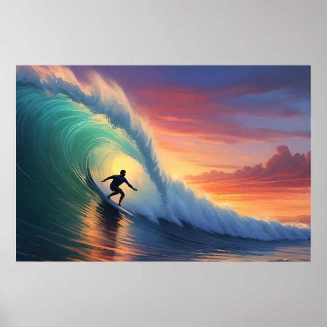 Surfning Poster (Framsidan)