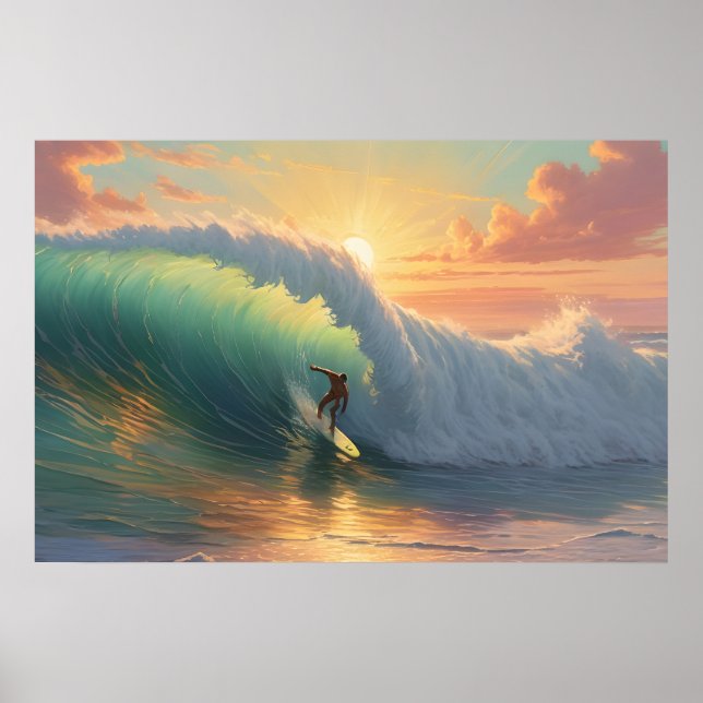 Surfning Poster (Framsidan)
