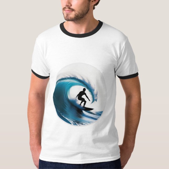 Surfning T Shirt (Framsida)