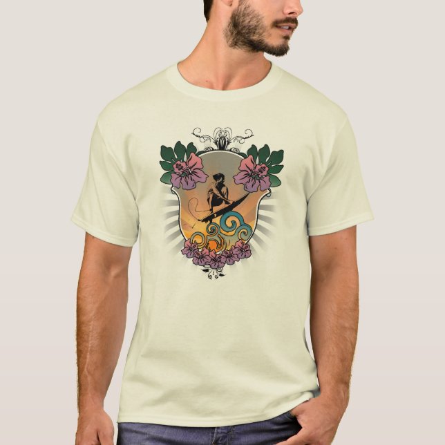 Surfning T-shirt (Framsida)