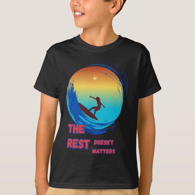 Surfning T Shirt (Framsida)