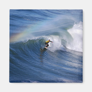 Surfning under regnbåge magnet