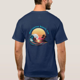 Surfning vid solnedgång t shirt