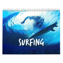 Surfning Wall Calendar Kalender