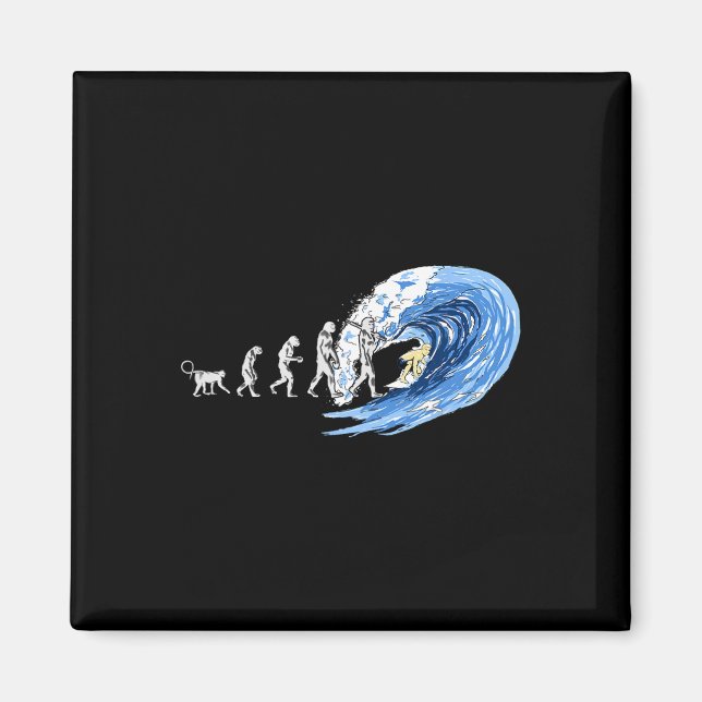 Surfningens Ande Människans Evolution  Magnet (Framsidan)