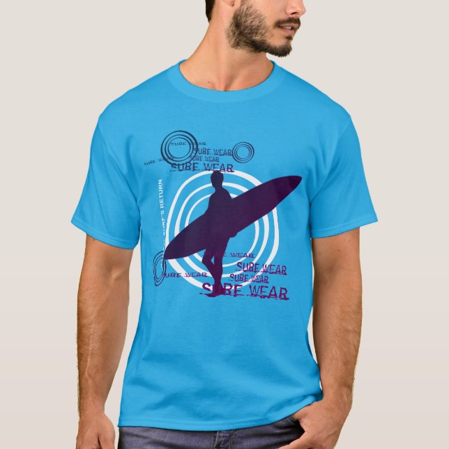 Surfningsserie T Shirt (Framsida)