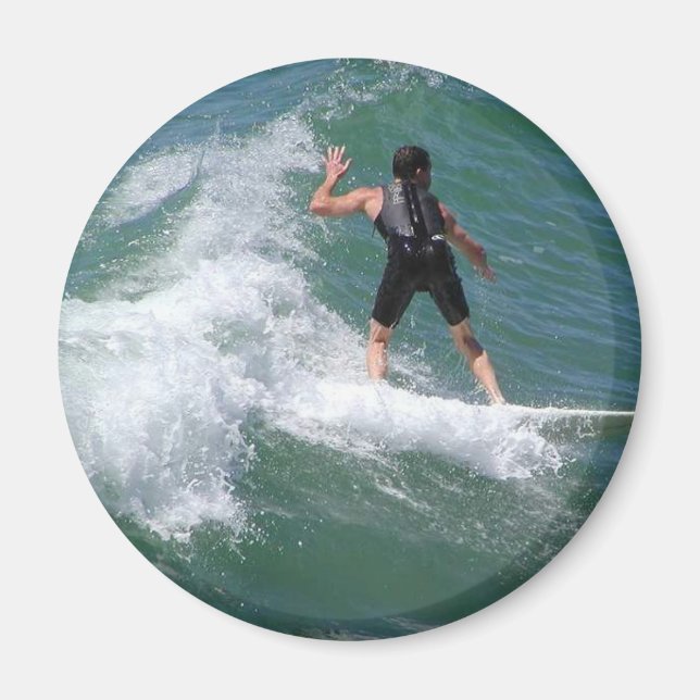 Surfningsvåg Magnet (Framsidan)
