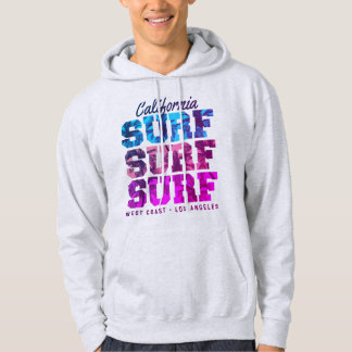 Surfparadis västkust Kalifornien Los Angeles Hoodie