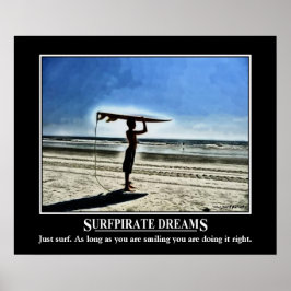 surfpiratdrömmar poster