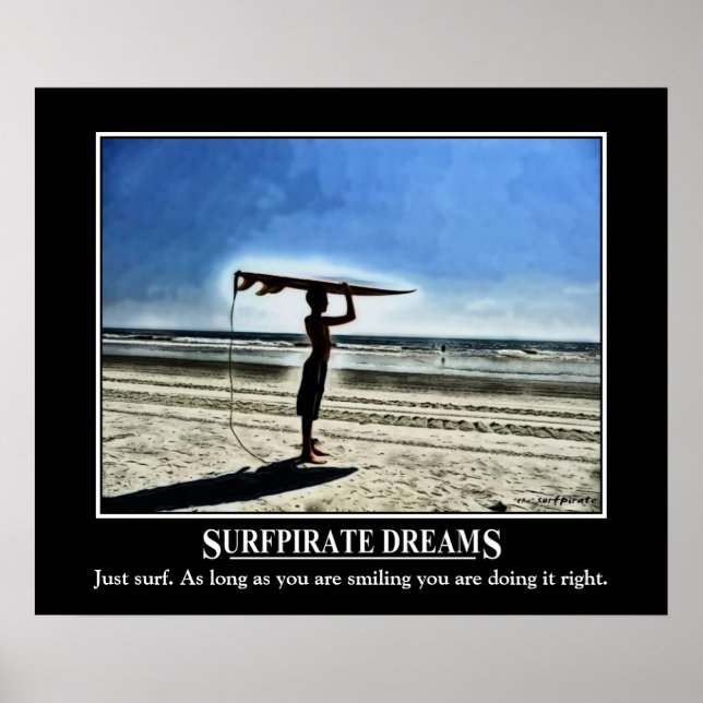 surfpiratdrömmar poster (Framsidan)