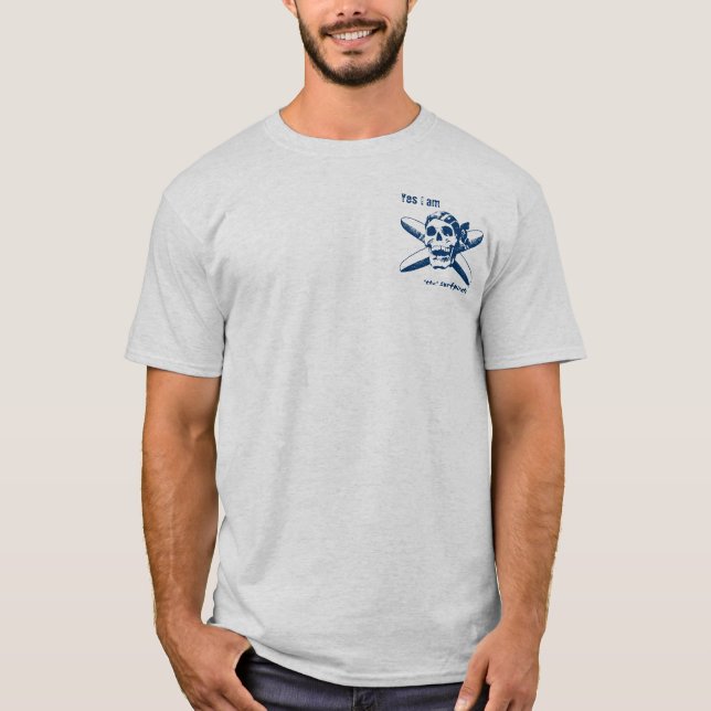 "" surfpiraten t-shirt (Framsida)