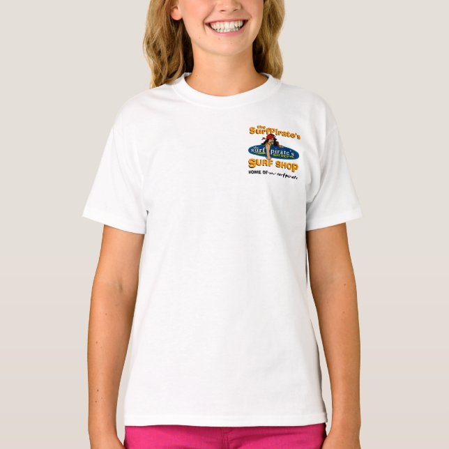surfpirate'snas SURFA SHOPPAR T Shirt (Framsida)