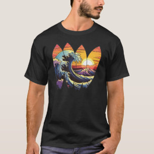 Surfplattor av Vågar T Shirt