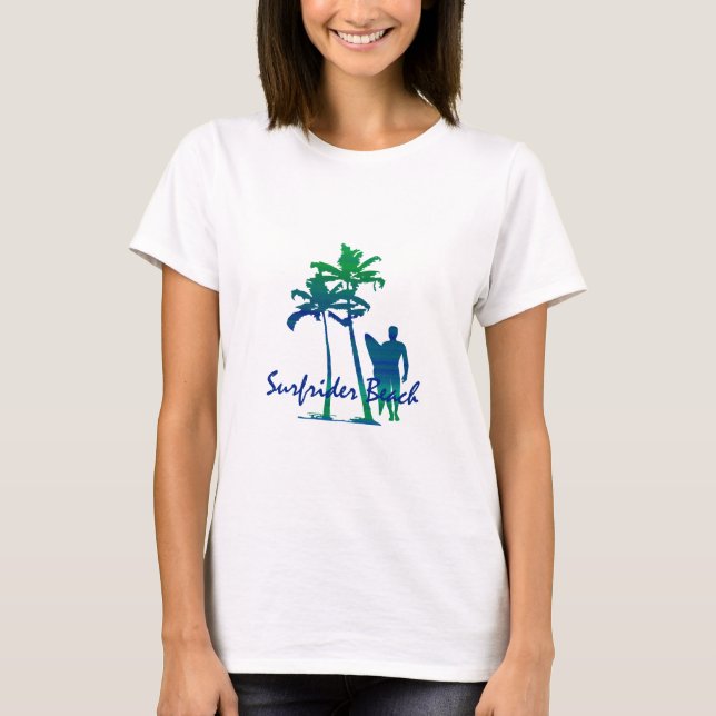 Surfrider Beach Dam T-Shirt (Framsida)