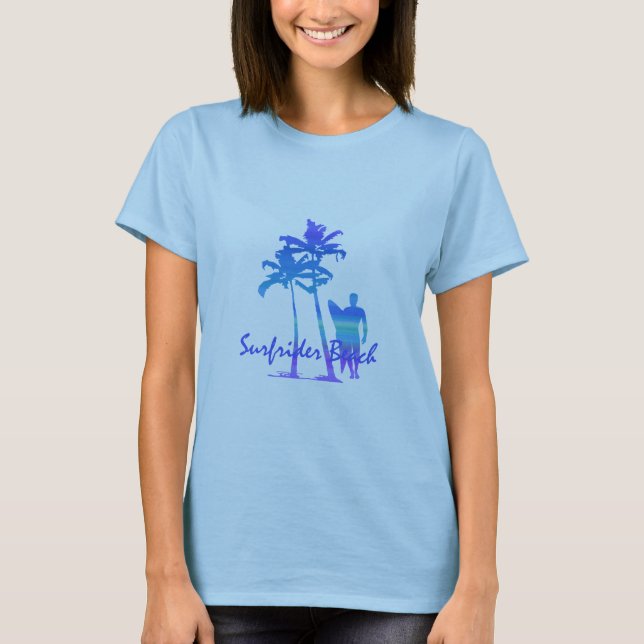 Surfrider Beach Dam T-Shirt (Framsida)