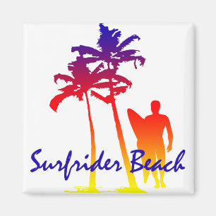Surfrider Beach Magnets Magnet