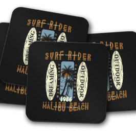 Surfrider Malibu Beach | Uppsättning för Underlägg
