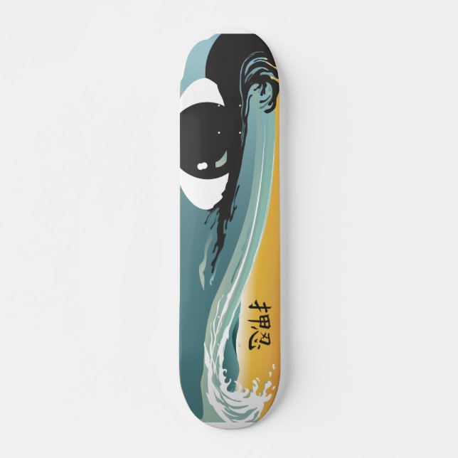 Surfrider Skateboard Bräda 21,5 Cm (Framsida)