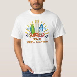 Surfrider strand, Malibu, Kalifornien Tee Shirt
