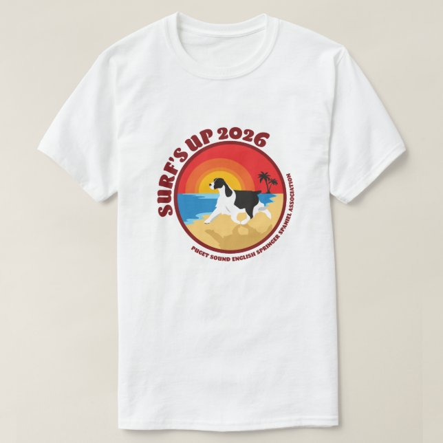 Surfs Up 2026 ESS Tee Herr (Design framsida)