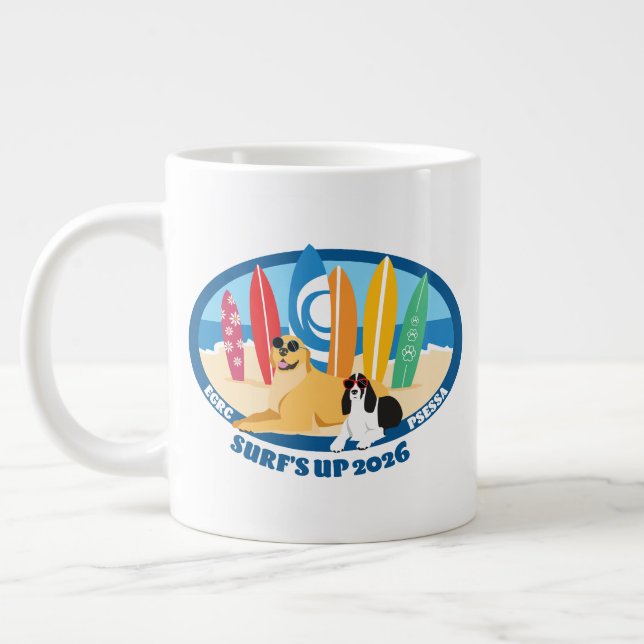 Surfs Up 2026 Mug Jumbo Mugg (Vänster)