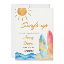 Surfs up Beach Boy Födelsedagsfest