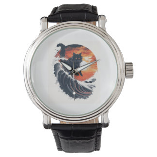 Surf's Up Katt Armbandsur