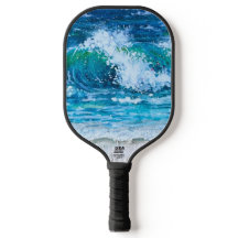 "Surfs Up" Pickleball Paddle-Anpassningsbar