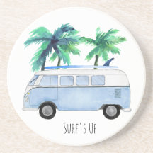 Surf's Up Retro Vintage Surfbrädor