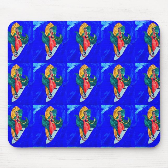 surfsaints on blue mousad musmatta (Framsidan)