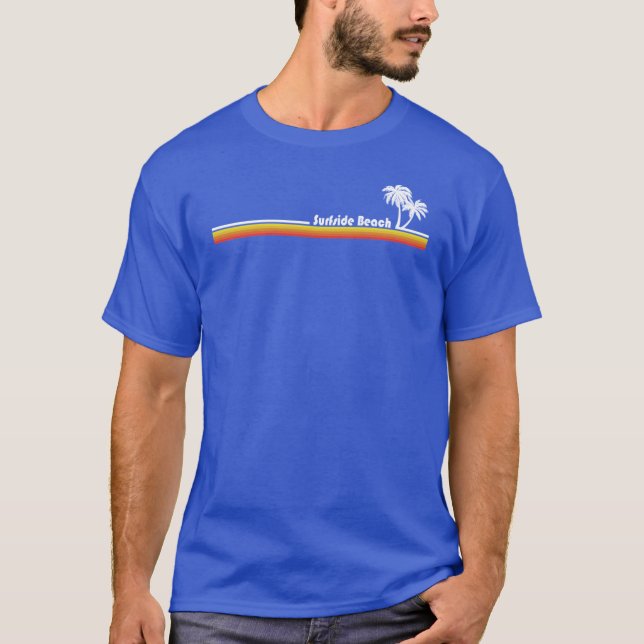Surfside Beach South Carolina T Shirt (Framsida)