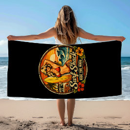 Surfstuga Surfare Pin-Up | Rid På Vågorna Surfing
