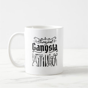 Surg Scrub Tech Surgeon Funny Kirurgist Kaffemugg