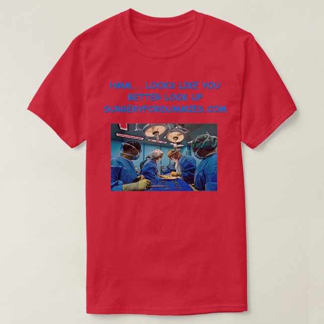 Surgeon 5 t shirt (Design framsida)