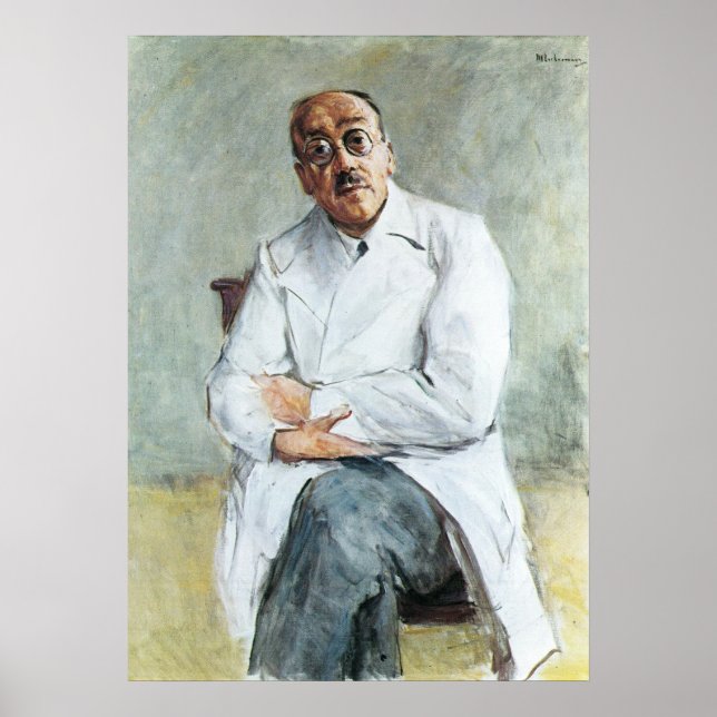 Surgeon (av Max Liebermann) Poster (Framsidan)